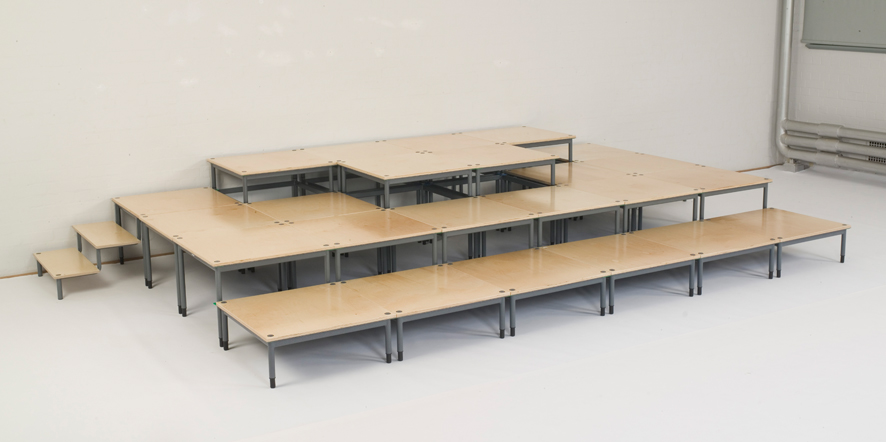 Q-Build Kit 200 Multi-Level Portable Staging Kit - Stage Systems