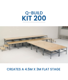 Q-build Kit 200 Multi-level Portable Staging