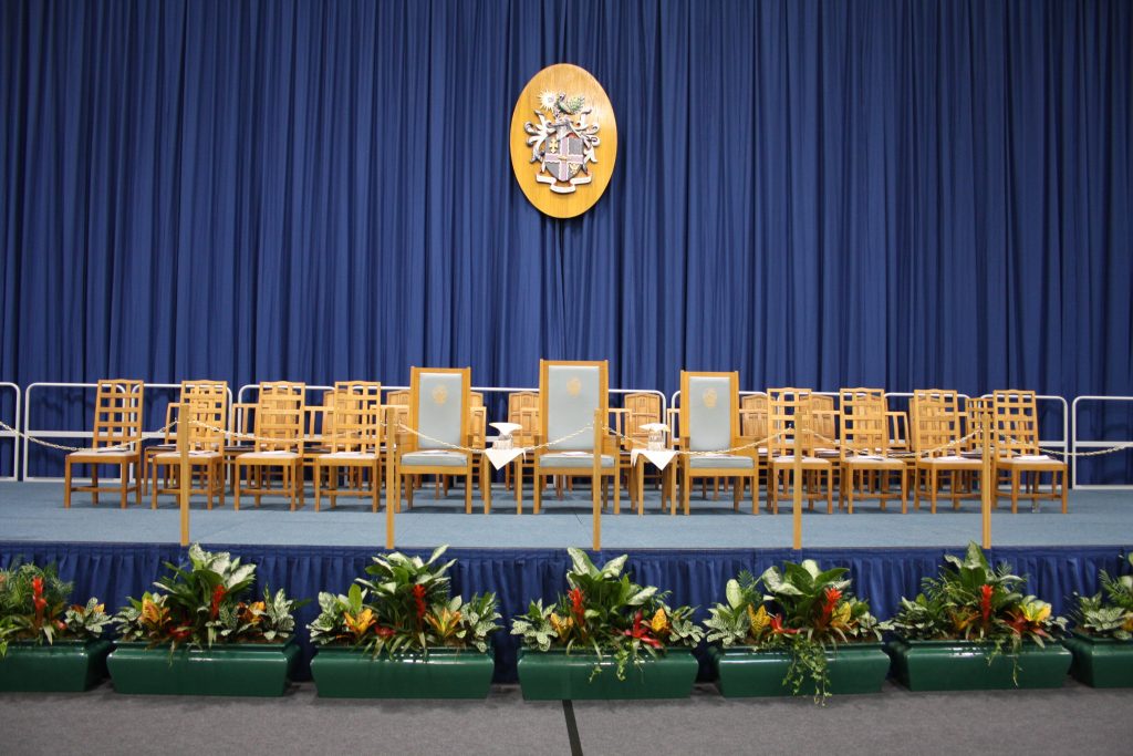 Loughborough Uni Graduation Stage