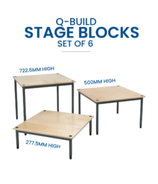 Q-build Stage Blocks (Set of 6)